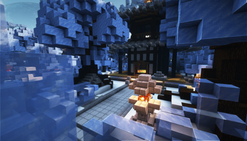 [PlotSquared模板] —— 极寒冰山地皮模板-一起玩MC-华欣云资源站