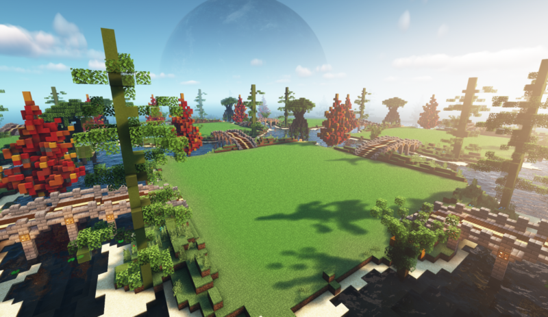 [PlotSquared模板] —— 小岛地皮模板-一起玩MC-华欣云资源站